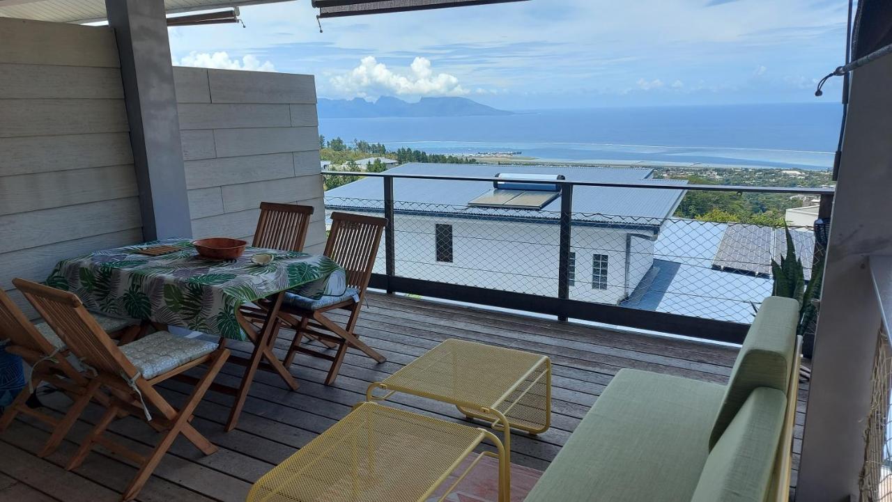 Studio Vaimiti Pour 2 Personnes Vue Mer Et Moorea Faaa Екстер'єр фото