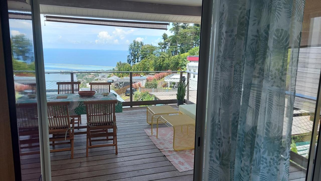 Studio Vaimiti Pour 2 Personnes Vue Mer Et Moorea Faaa Екстер'єр фото